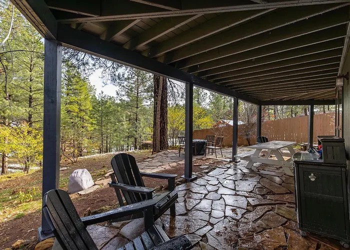 Apartment Cozy Hilltop Retreat Quiet Street Near Downtown And Nau Private Forested Setting Mountainaire