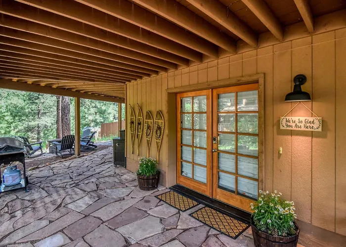 Cozy Hilltop Retreat Quiet Street Near Downtown And Nau Private Forested Setting Apartment *