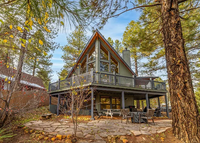 Apartment Cozy Hilltop Retreat Quiet Street Near Downtown And Nau Private Forested Setting Mountainaire