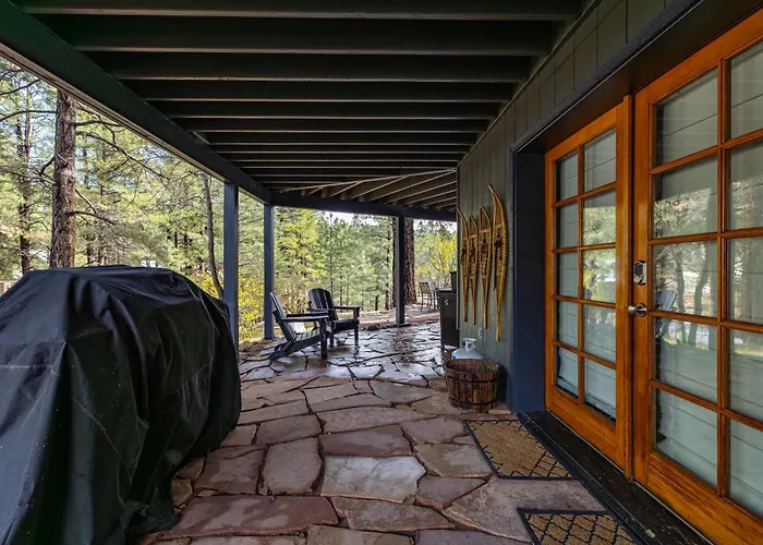 Apartment Cozy Hilltop Retreat Quiet Street Near Downtown And Nau Private Forested Setting
