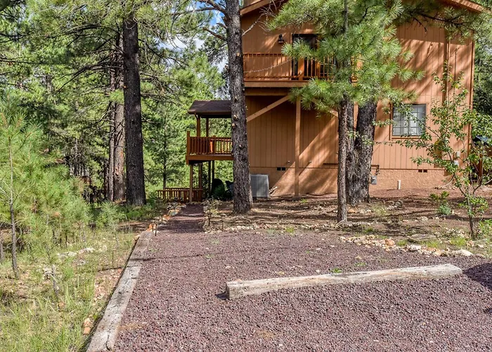 Apartment Cozy Hilltop Retreat Quiet Street Near Downtown And Nau Private Forested Setting Mountainaire